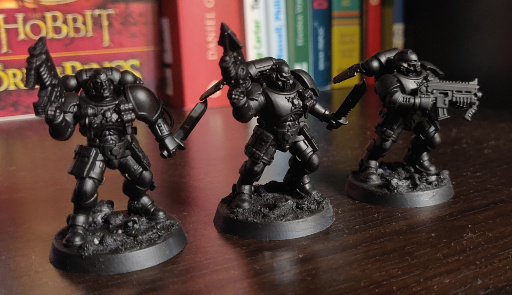 Nothing too exciting, some black minis
